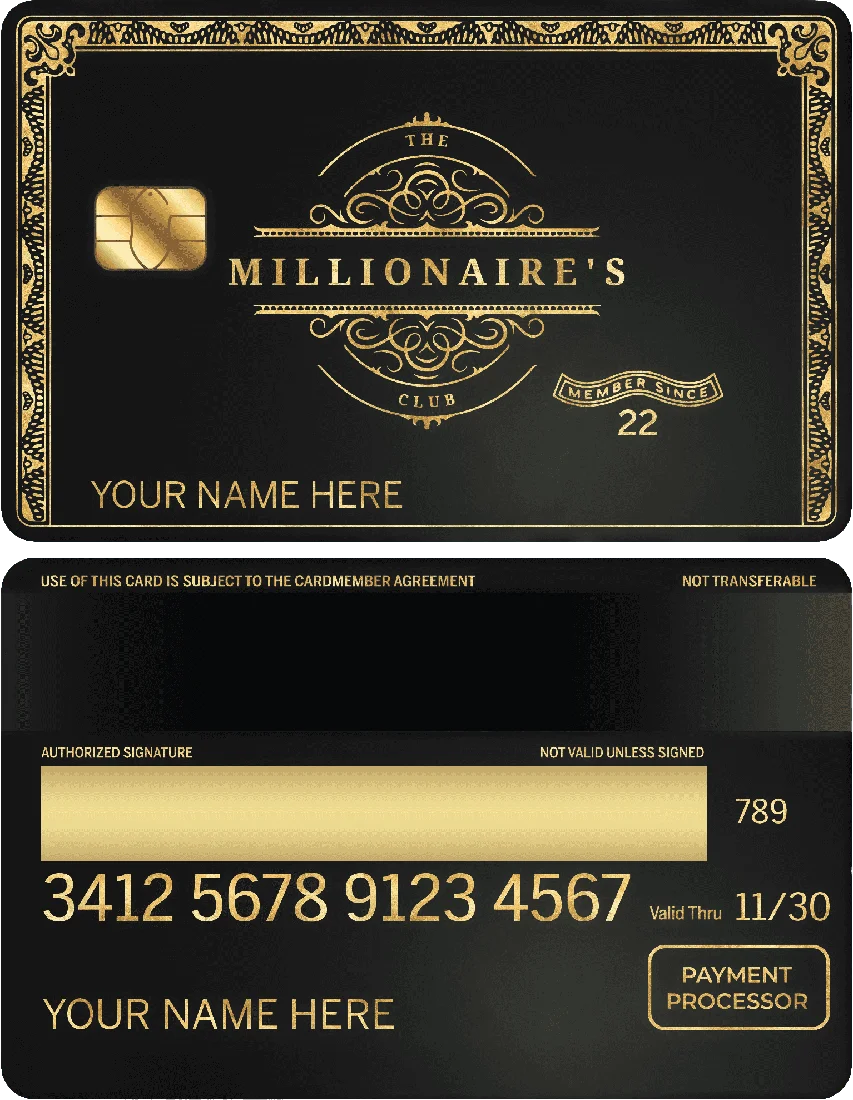 Millionaire's Club Card 展示圖 6