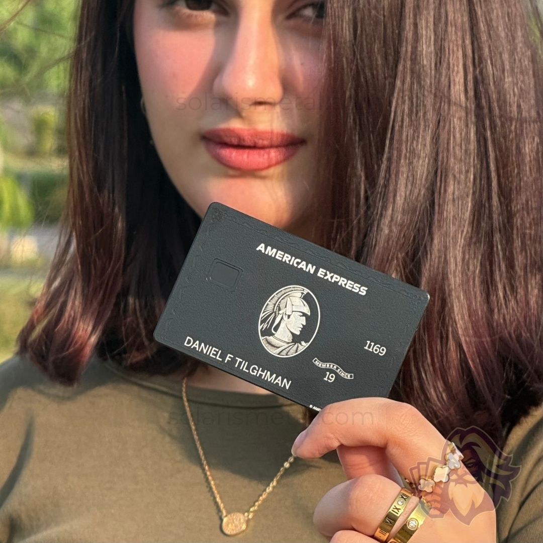 Black Centurion AMEX Metal Card 展示圖 3