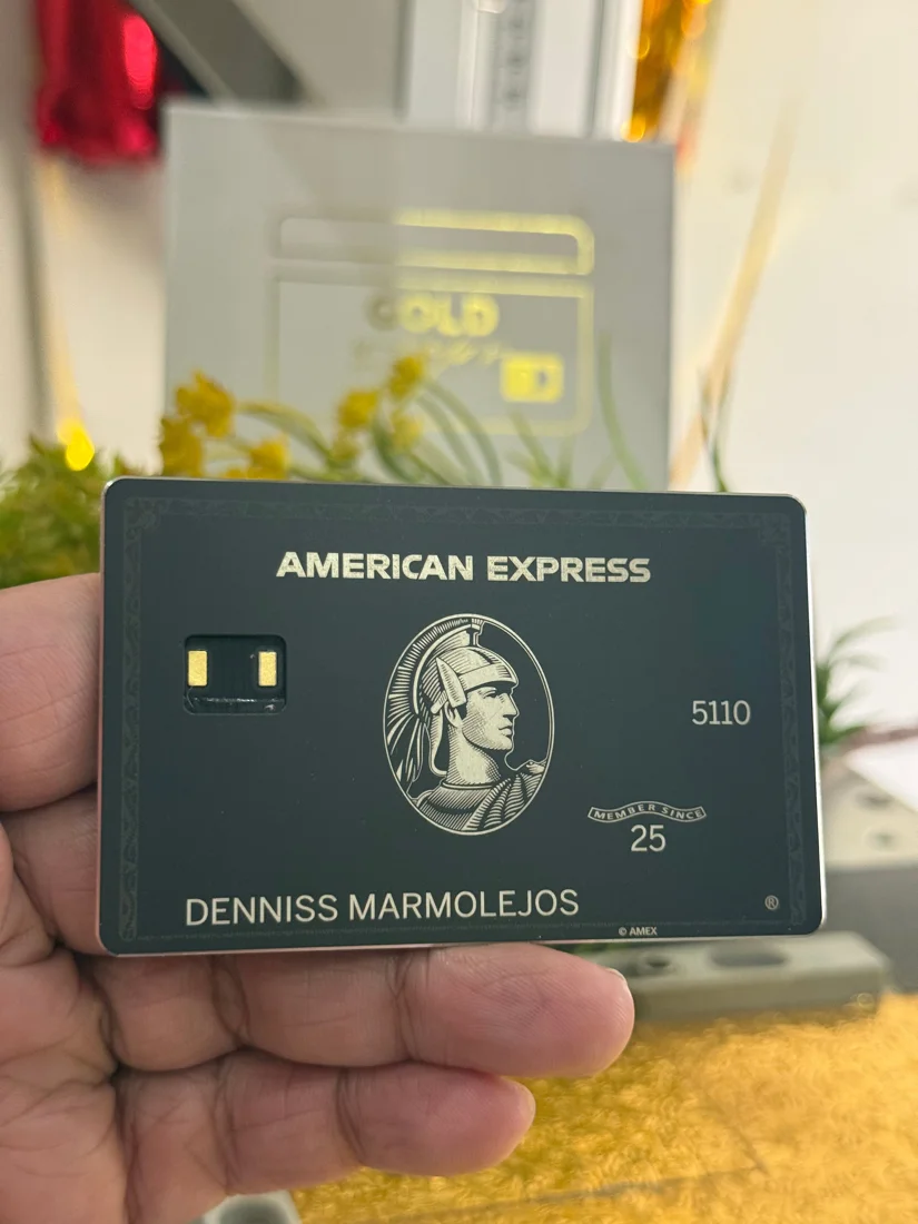 Tap to Pay AMEX Black Centurion Card 展示圖 3