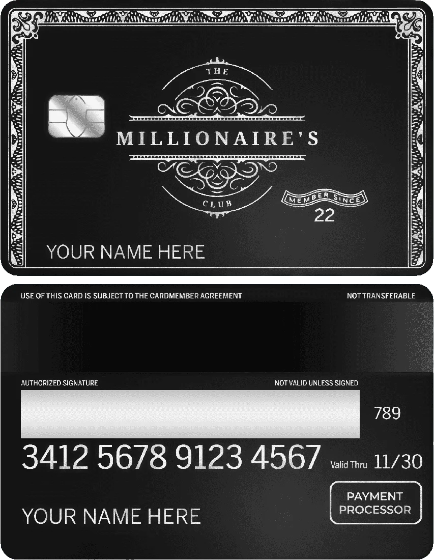 Millionaire's Club Card 展示圖 5