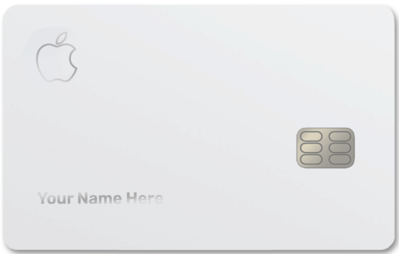 Apple Metal Card 金屬卡卡面展示