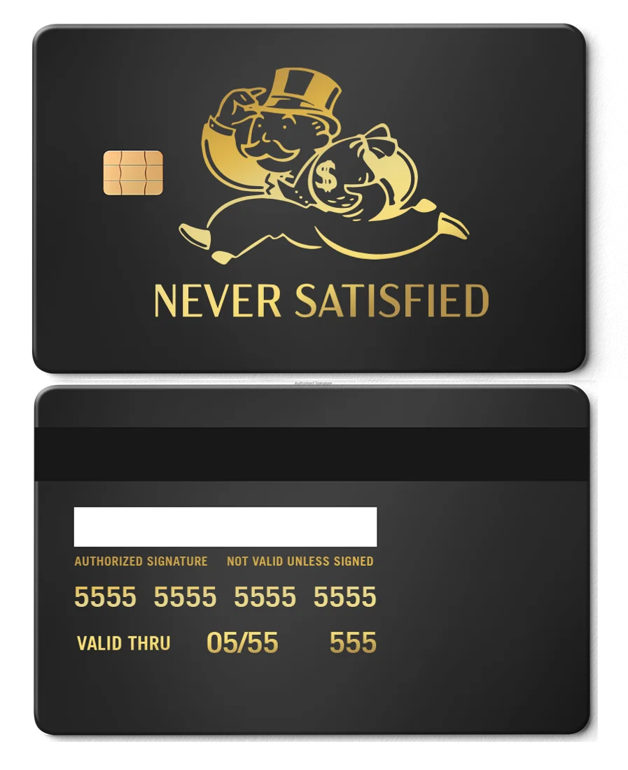 Never Satisfied Card 展示圖 3
