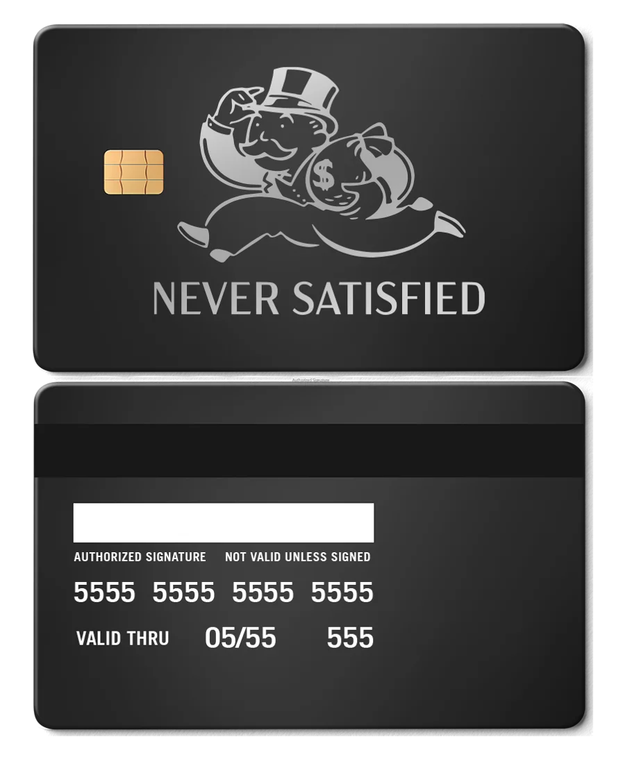 Never Satisfied Card 展示圖 2