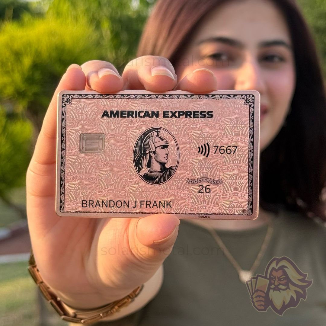 Rose Gold AMEX Metal Card 展示圖 3