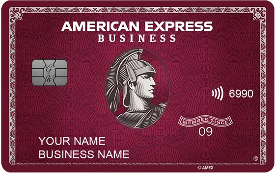 Plum American Express-inspired metal card