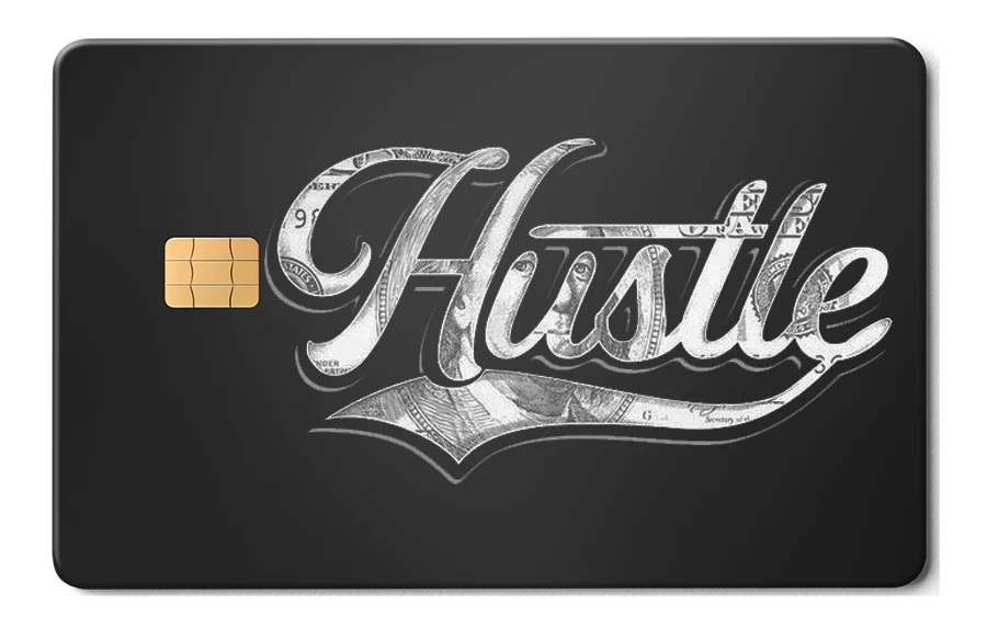 Hustle $ Card 金屬卡卡面展示