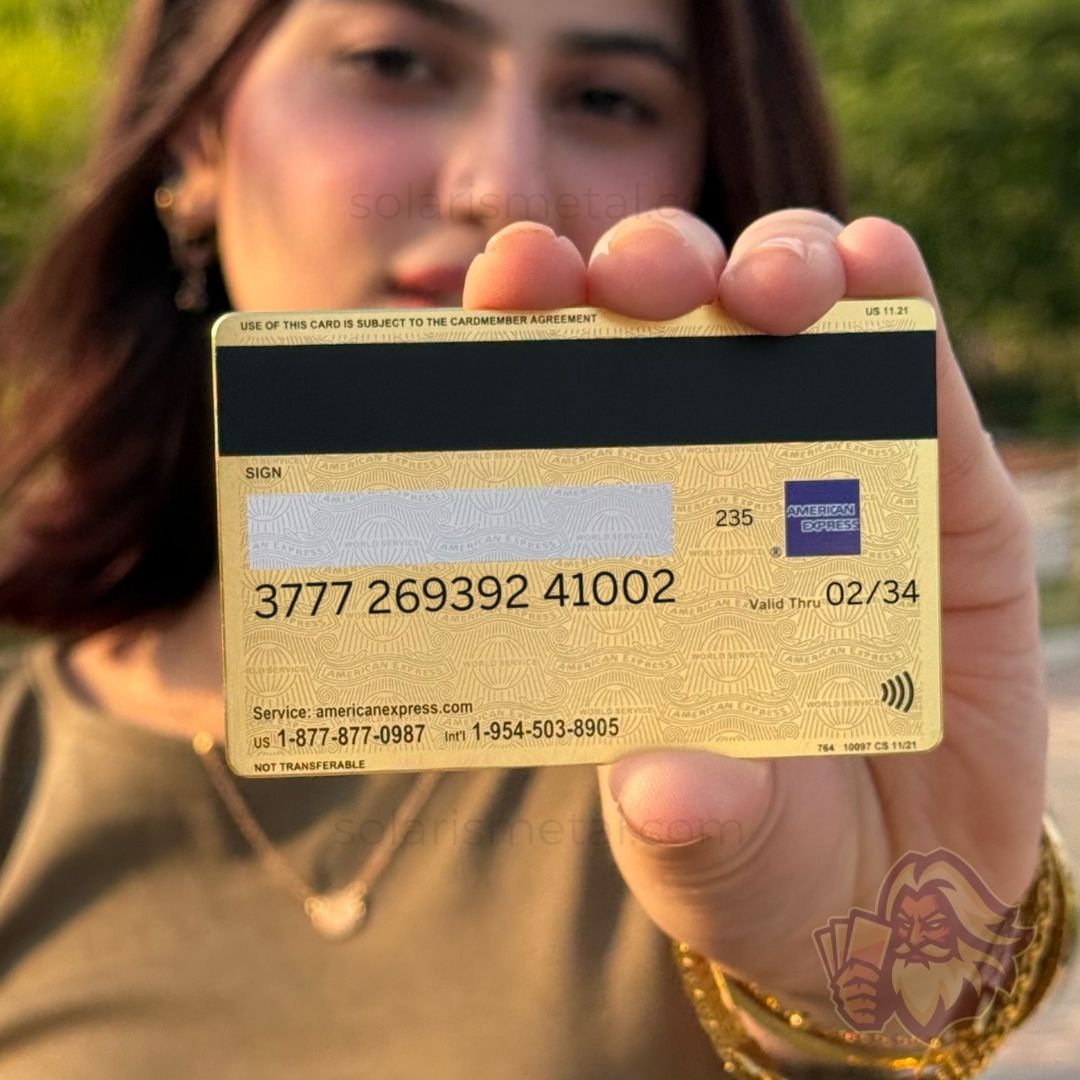 Gold AMEX Metal Card 展示圖 4