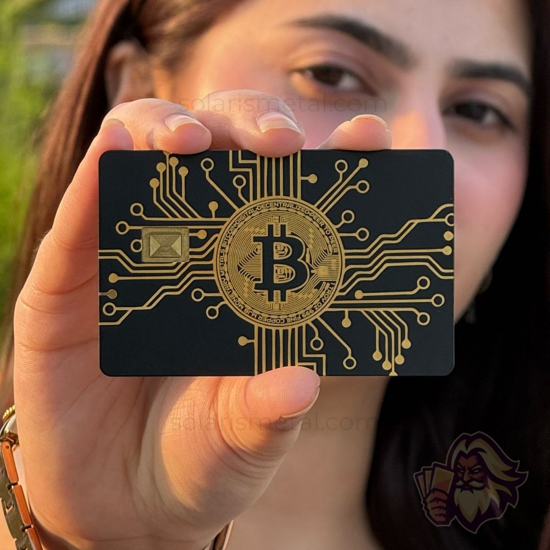 Bitcoin Metal Card 展示圖 2
