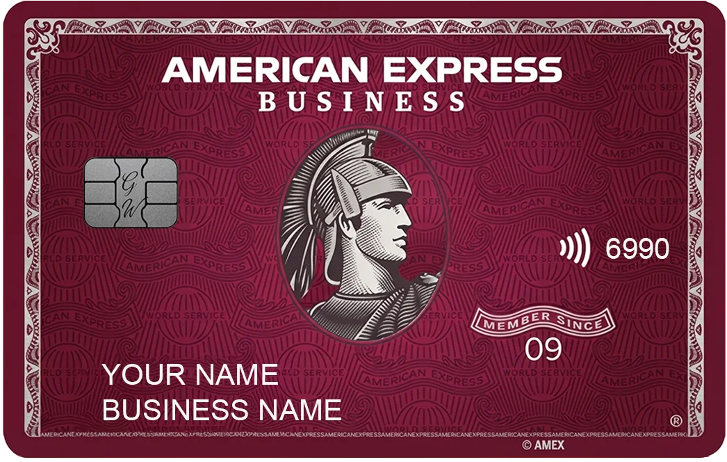 Plum AMEX 金屬卡卡面展示