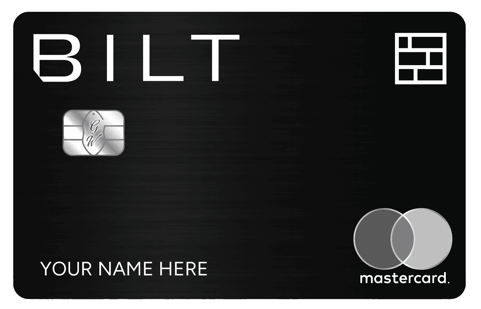 BILT card 金屬卡卡面展示
