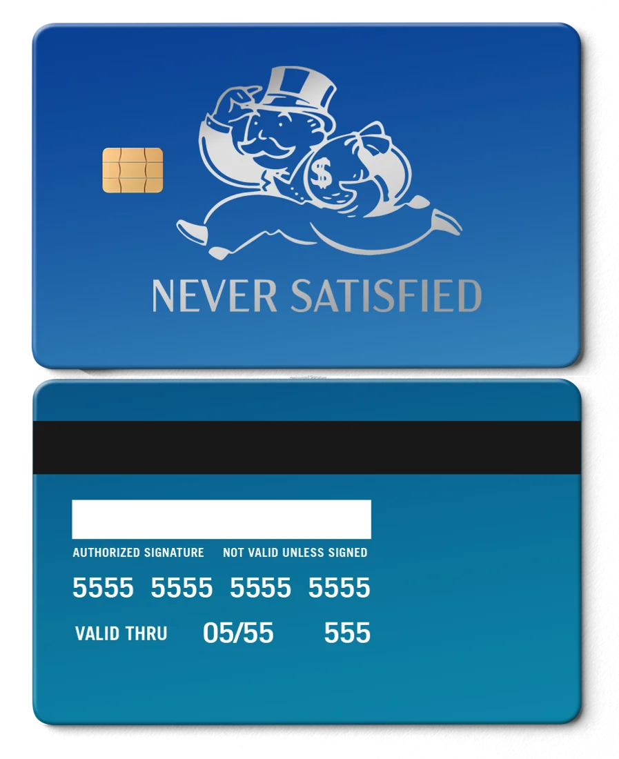 Never Satisfied Card 展示圖 7
